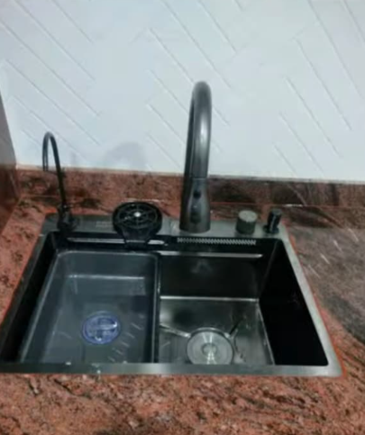 Kitchen Sink & Tap Installation completed by Plumber in Hyderabad